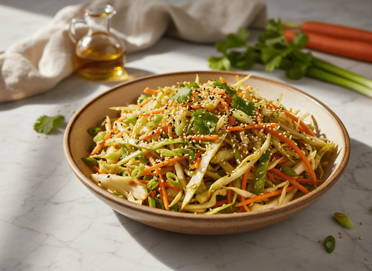 crunchy-asian-slaw-sesame-soy-dressing