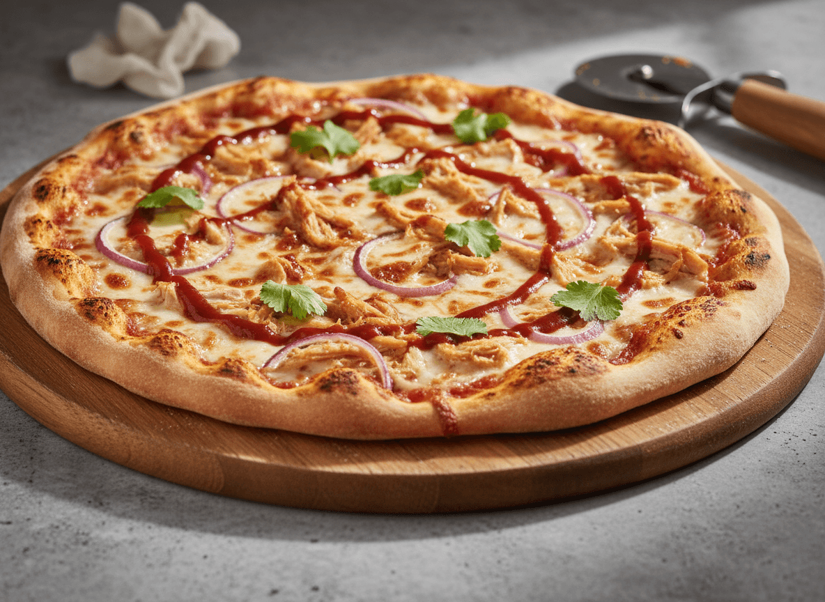 smoky-bbq-chicken-pizza-red-onion-cilantro